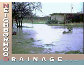 Neighborhood Drainage image banner